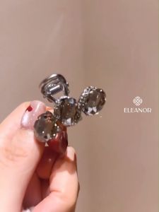 Kẹp tóc nữ càng cua Eleanor Accessories kẹp tóc thiết kế đính đá phụ kiện tóc 9369