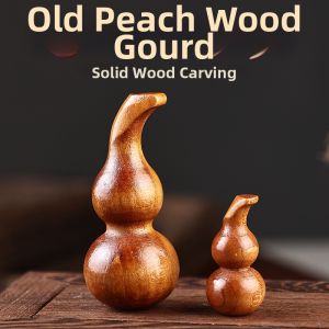YOUYANTANG | Carved Handmade Walnut Handheld Pendant