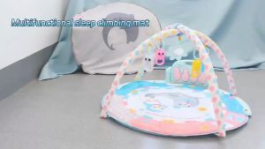 EZYLITTLES 86cm Large Baby Gym Play Mat Baby Crawling Mat Piano New Born Education Toy Activity Music Mainan Bayi