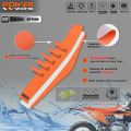 Powerzone Rib Ribbed Gripper Seat Cover in Waterproof Set Protection Antislip Upset Apply to For SXF EXC KXF CRF YZF WR TC TE. 