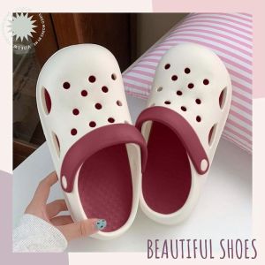 Wulove New Arrival รองเท้าหัวโตแฟชั่น สีทูโทนสวย ทันสมัย แมทช์ง่าย ใส่ได้ทุกลุค มีให้เลือกหลายสี เนื้อยางอย่างดี นิ่ม เบา สวมใส่สบาย ระบายอากาศได้ดี มาจัดกันเล๊ยยย