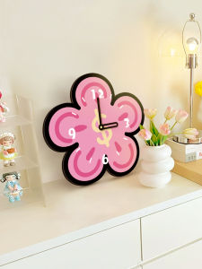 นาฬิกาตั้งโต๊ะ นาฬิกาติดผนัง นาฬิกาตั้งโต๊ะแบบมีเงินใช้ได้ สร้างสรรค์ ตกแต่งบ้าน สไตล์ยุโรป ไม่รบกวน ไฟฟ้า แผ่นรองไม้เทียม