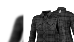 SHIMA RENEGADE 2.0 LADY MOTORCYCLE SHIRT - BLACK