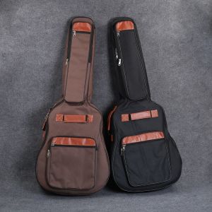 COD 41inch Guitar Bag Cover Waterproof Backpack Case With Straps Front Pockets 10mm Cotton Padded