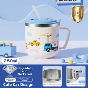 XIAOCHUSHU | Kids 316 Stainless Steel Water Cup