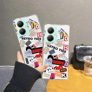 เคสโทรศัพท์ VIVO Y27 Y78 Y36 V27e V27 Pro Y35 Y16 4G 5G 2023 เคส ปลอก ดีไซน์ใหม่ น้ำย้อนยุค Initial D รถ AE86 กันกระแทก ซิลิโคน ใส ฝาหลัง Case