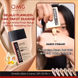 Grabstock OMG Coverlast Liquid Foundation High Coverage 6 Shades SPF20