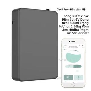 Máy Khuếch Tán Tinh Dầu Thông Minh Bluetooth 500m³ Máy Tạo Mùi Thơm Treo Tường Thiết Bị Trị Liệu Bằng Hương Thơm Tại Nhà Bằng Điện