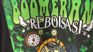 Kaos Boomerang Band Reboisasi Tshirt Casual Premium Cotton Real Pict Ready Stock Tersedia dan Siap Kirim BISA COD