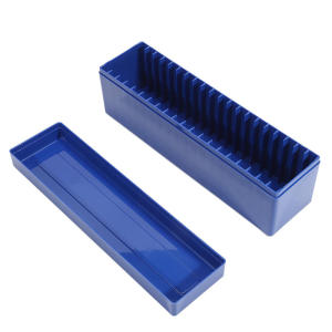Plastic Coin Slab Storage Box 20-Slot Coin Holder Organizer Case Fits For PCGS Slabs Secure Coin Collection Box For Collectors