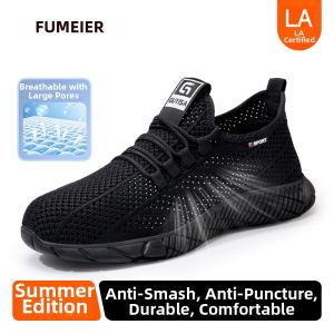 GUYISA | Antistatic Safety Insulated Breathable Summer Work Shoes