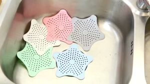 🇲🇾 🏆 Kitchen Sink Sewer Filter Silicone Anti-clogging Anti-Blocking Floor Drain Bathtub Stopper Sink Filter Hair Catcher