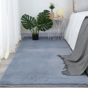 Long Imitation Rabbit Fur Carpet for Decor and Photography