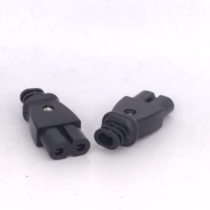 5/10pcs C8 Male Power Socket C7 Female Plug Power Outlet Embedded Electric Connector Connector 35mm*15mm AC 2.5A 5A 250v