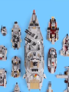 Brick/Block Aircraft Carrier Ship (Kapal Induk) Warship Mainan Anak Laki Laki Laki