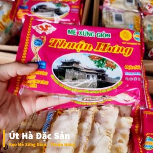 Kẹo Mè Xửng Giòn Thuận Hưng Bịch 150gr Đặc Sản Truyền Thống Xứ Huế Giòn Thơm Ngon - Út Hà Đặc Sản