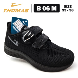 Sepatu Sekolah Anak SD SMP Laki Laki/Perempuan – THOMAS – B 06 M – Size 33-36 – Sneakers – Sport – VLC – Magnet