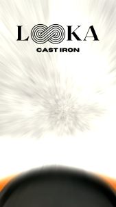 Looka Cast Iron Hot Plate Steak Model Bulat D 18 cm