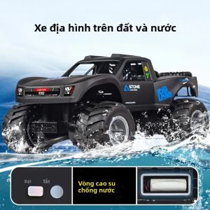 Xe Điều Khiển Từ Xa JJRC Q156 2.4G 4WD Lội Nước Địa Hình Chống Nước Xe Quái Vật Điều Khiển Từ Xa Bằng Kim Loại ABS Đồ Chơi Leo Núi Drift Dành Cho Trẻ Em
