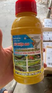sâu nhện 666 chai 450ml dùng cho 800 lít nước mua 1 chai tặng 1 gói vua bọ trĩ 100g mát cây dùng được mọi giai đoạn