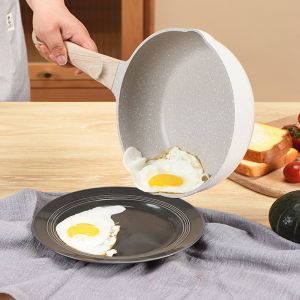 Non-stick Wok Frying Pan Ceramic Pot Home Induction Gas Stove Universal kitchen Cookware Steak Egg Wok Durable Flat Bottomed Pan
