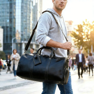 BOLIAO | Handcrafted Full Grain Leather Duffel Bag