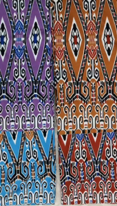 Elegant Borneo-Themed Batik Sarong in Vibrant Patterns - Sarawak/Javanese/Terengganu Style - Pre-Sewn Ethnic Wear