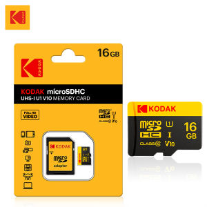 Kodak | Kodak 16GB 32GB Micro SD Card Class 10 U1 V10 TF Card for Kids Camera Smart Toy Dash Cam CCTV Video Doorbell CCD Camera