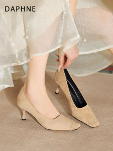 Daphne | Retro Lightweight Comfortable Square Toe Heeled Shoes