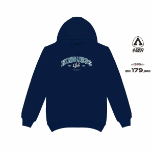 Aerostreet Hoodie Kindness Club Navy Sweater Jumper CADAA
