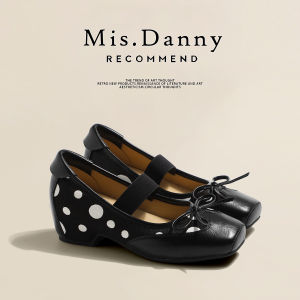 Mis.Danny | Giày Bệt Mary Jane Kiểu Múa Ba Lê 5cm