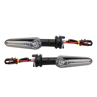 KEVANLY | 1 Pair Motorcycle Turn Signal Light For YAMAHA R1 R6 R125 R3 R25 R15 R7 MT09 Flowing Dynamic LED Indicator Blinker Replacement