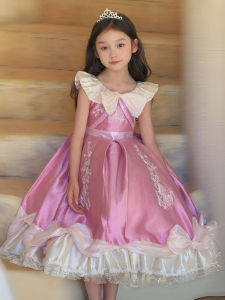Flower Princess Summer Girls Party Dress