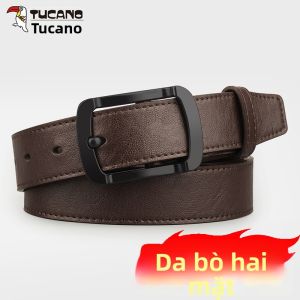 TUCANO | Men Genuine Leather Belt Pin Buckle