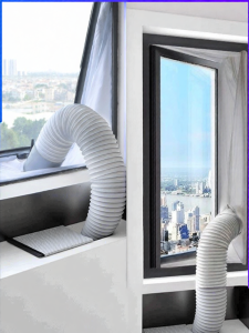Weiguan |Window Sealing Flap for Portable Air Conditioners No Drilling Required