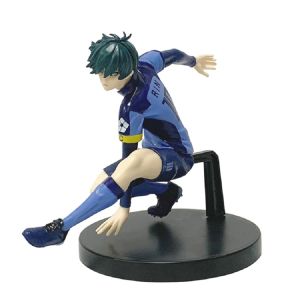 Bandai | Hot Anime BLUE LOCK Animation version Blue Forbidden Zone Idol Figure Itoshi Nagi No.10 Pvc Model Ornament Collectible Toy Gift