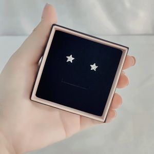 SO SEOUL Aster Star Diamond Simulant Stud Earrings