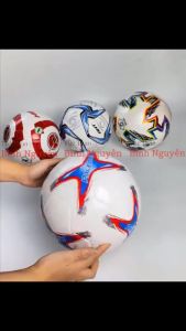 Bóng Đá Size 3 May Hàng VN Chất Lượng Cao - Trái Banh Số 3 Trẻ Em Người Lớn Tập Luyện Thi Đấu Sân Cỏ Nhân Tạo Tự Nhiên