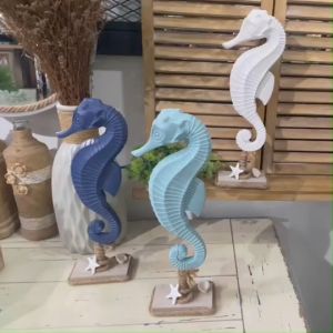 โมเดลม้าน้ำ ม้าน้ำแขวน ม้ำน้าแต่งบ้าน ของแต่งบ้านแนวทะเล พร็อพแต่งบ้าน แต่งร้าน ตกแต่งธีมชายหาด พร็อพตกแต่งแนวทะเล