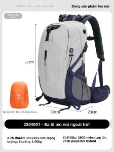 CAMEL | Ba lô Dung Lượng Lớn Nhẹ và Thoáng Khí