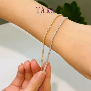 TAKA Jewellery Lab Grown Diamond Bracelet 10K