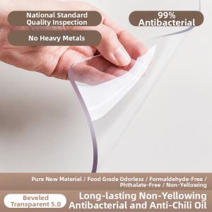 LUOYOUTE | Transparent PVC Table Pad Waterproof Oilproof Heat-resistant