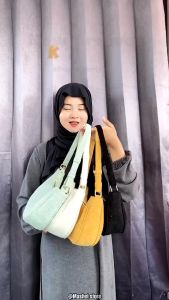 Tas Bahu Kanaya / Shoulderbag Corduroy Wanita Terbaru Kekinian