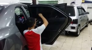 PROTON PERSONA 2016-2025 Window Precut Magic Tinted 80% Hitam Gelap Solar Tint Film Cermin Kereta