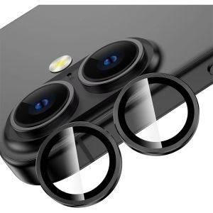 Metal Ring Camera Lens Screen Protector film For iPhone 11 12 13 14 15 16 Pro Max Plus Phone Rear Lens Protective For iPhone 16E Camera Lens Film (1 set)