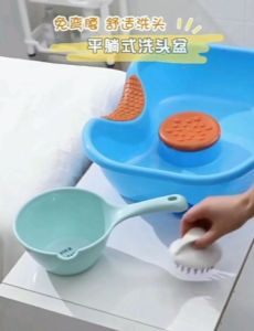 Bed shampoo basin portable shampoo tray suitable for elderly disabled pregnant women洗头盆