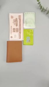 Classic Designer PU Leather Small Wallet for Men Short Simple Womens Purse Fashion Ultra Thin Credit Card Bag Coin Purse