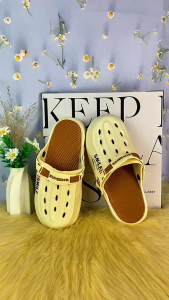 Summer Fashion Mens Two wear Style Thick soled Rubber slipper A10#