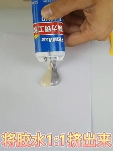 SPESIAL AKHIR BULAN BELI 3 DISKON 7K🔥🔥TAMBAL PANCI BOLONG - 50g Lem AB metal super kuat Epoxy Lem Las Besi Tahan Panas Lem Metal Repair Metal Radiator Anti Bocor Metal Casting Glue lem AB Metal Lem Besi - Samudra - Biru