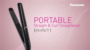 🅵🆁🅴🅴 🅳🅴🅻🅸🆅🅴🆁🆈 PANASONIC EH-HV11 HAIR STRAIGHTENER COMPACT EH-HV11-E655 Multi Styler Keratin Ceramic Plate Even Heat 直发器 Pelurus Rambut